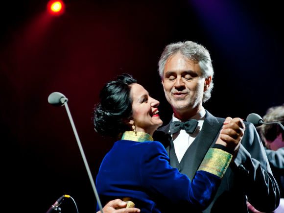 Andrea Bocelli și Angela Gheorghiu au pus Bucureștiul pe harta mondială a muzicii culte
