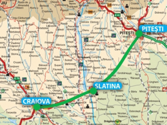 Autostrada Craiova-Piteşti va fi gata până în anul 2016