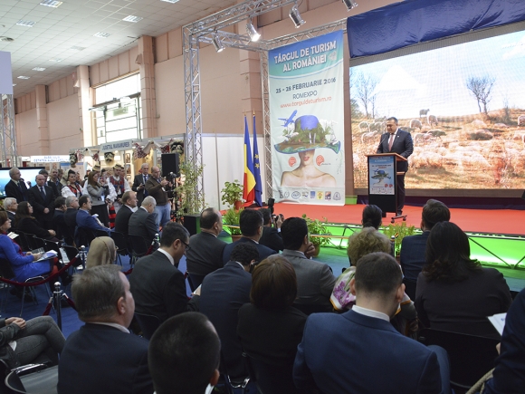 Președintele CCIR a deschis la Romexpo Târgul de Turism al României