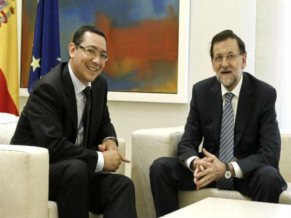 Rajoy şi Ponta au convenit să deschidă porţile unor noi investiţii spaniole în România