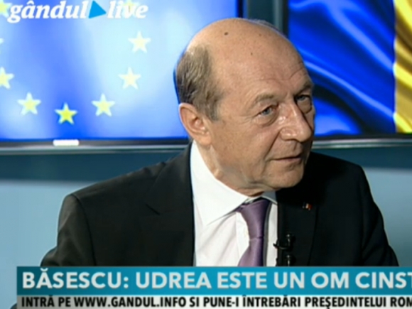 Traian Băsescu: Aş pune votul meu în urnă pentru Elena Udrea