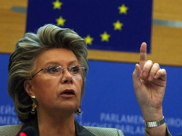 Viviane Reding vrea crearea "Statelor Unite ale Europei"