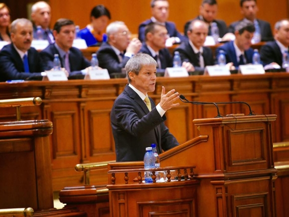 Cioloș: Pentru implementarea bugetului, Executivul are în vedere cinci priorități