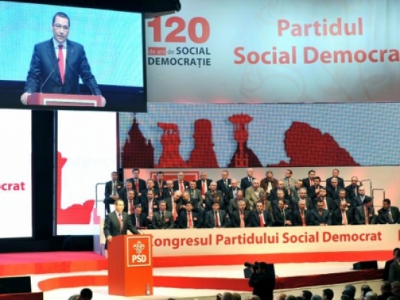 CONGRESUL PSD: Ponta, reales preşedinte al partidului, Dragnea - preşedinte executiv