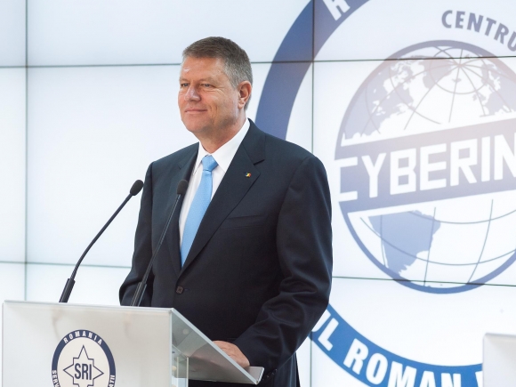Iohannis a participat la inaugurarea noului sediu al Centrului Naţional Cyberint