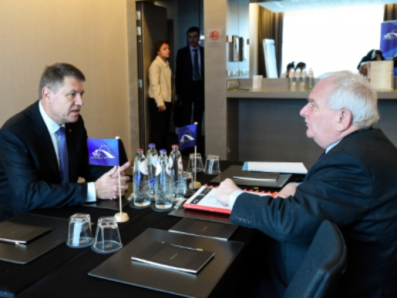Klaus Iohannis, întâlnire cu președintele PPE