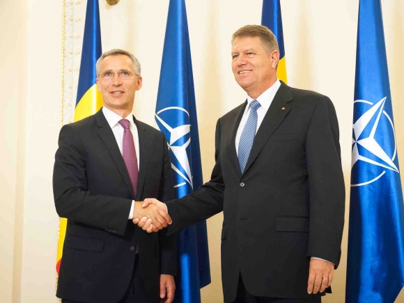 Președintele Iohannis l-a primit, la Palatul Cotroceni, pe secretarul general al NATO