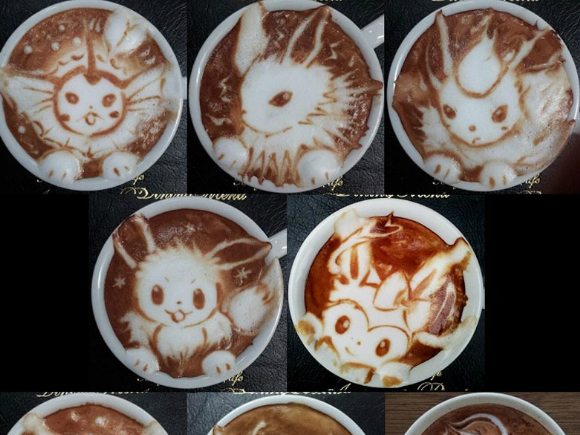 Artă într-o ceașcă: Un artist japonez realizează sculpturi 3D în cafea cu lapte