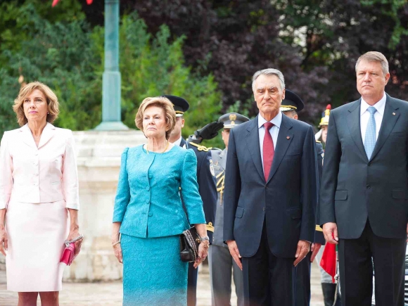 Președintele Portugaliei, primit la Palatul Cotroceni de Klaus Iohannis