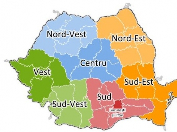 Regionalizare: Geografii propun Guvernului zece regiuni pentru România