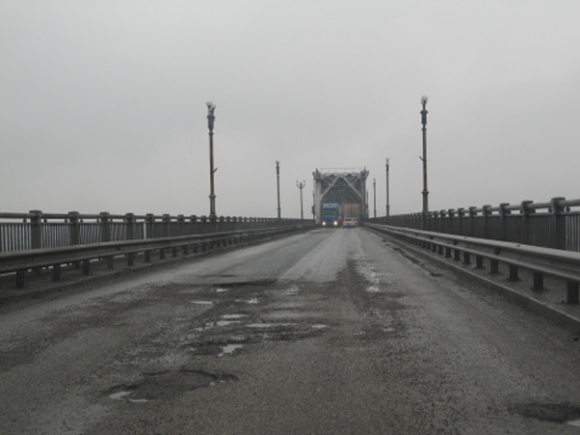 Circulaţia pe podul Giurgiu-Ruse, oprită termporar