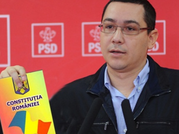 Victor Ponta: Revizuirea Constituţiei trebuie să aibă loc anul acesta